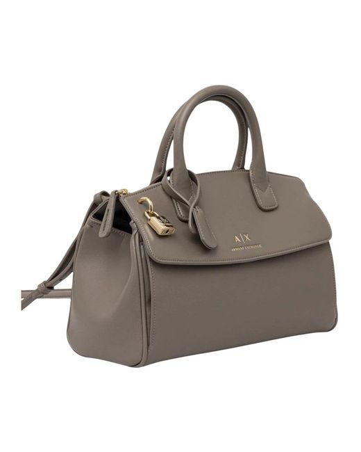 ARMANI EXCHANGE Gray Handbags