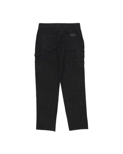 DOLLY NOIRE Denim Carpenter Hose Schwarz in Black für Herren