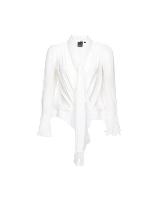 Pinko White Blouses