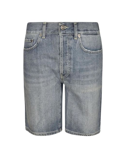 Shorts > denim shorts Dondup en coloris Gray