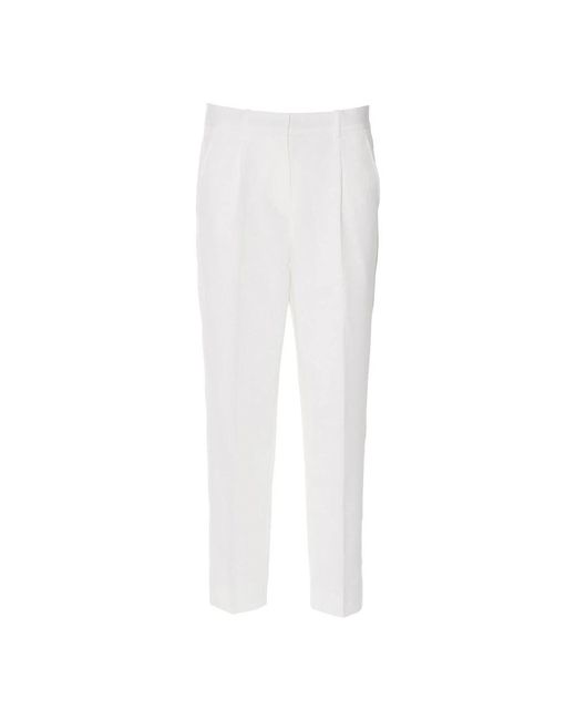 Heartmade Broeken ,Wit ,Polyester Klassieke Off Broek in het White
