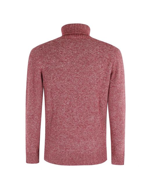 Kangra Red Turtlenecks for men