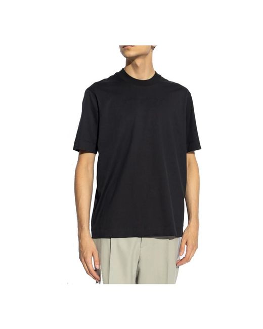 Emporio Armani Black T-Shirts for men