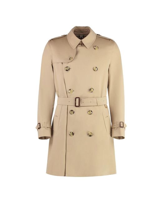 Burberry Trench Coats in het Natural voor heren