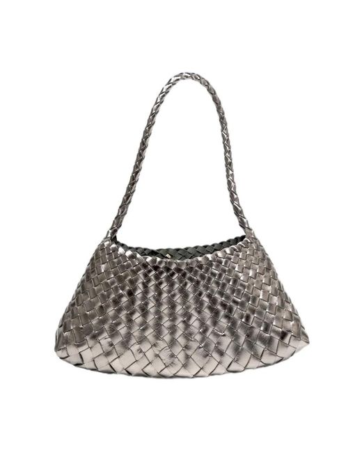 Dragon Diffusion Gray Shoulder Bags