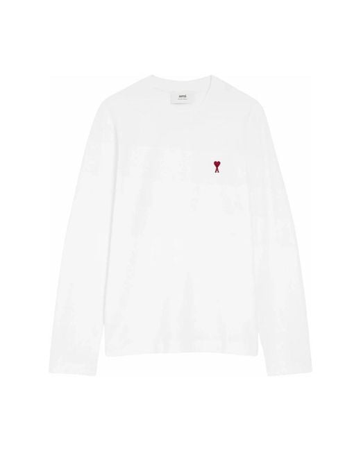 AMI Paris Bag in het White voor heren