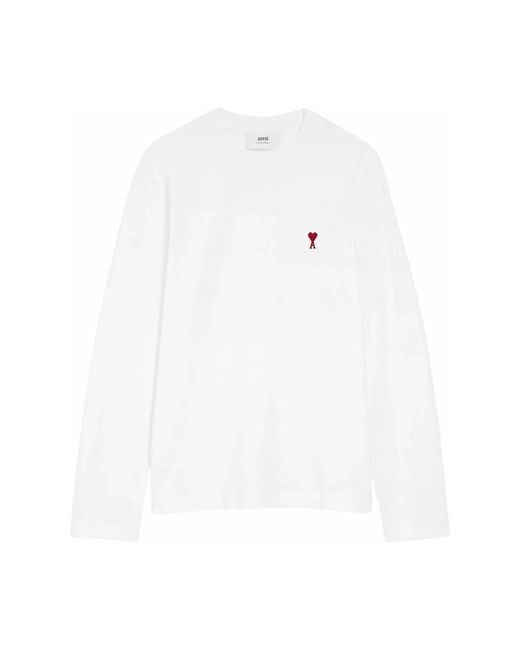AMI Paris Bag in het White voor heren