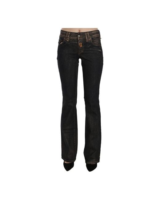 John Galliano Black Flared Jeans