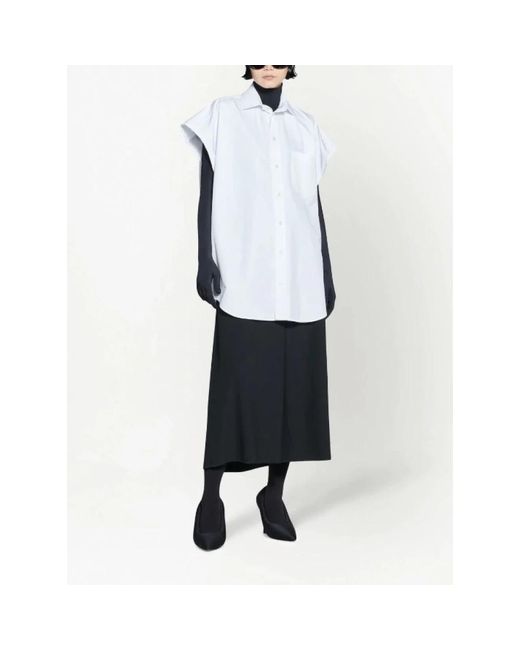 Balenciaga White Shirts