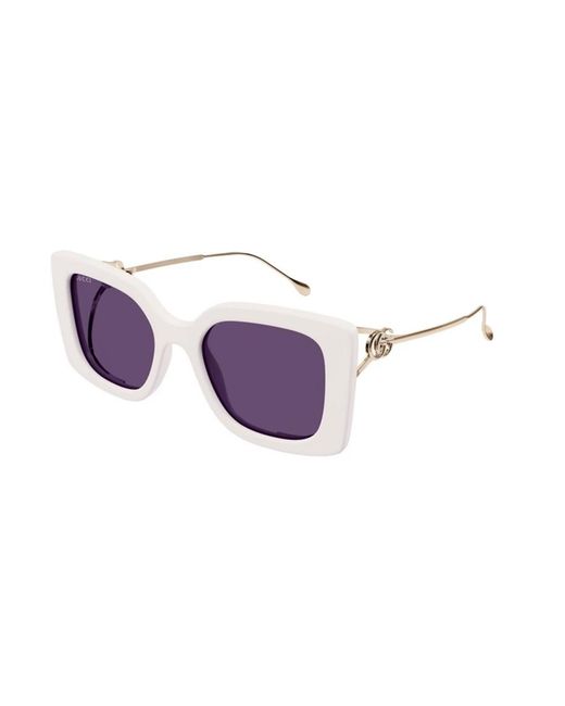 Gucci Purple Sunglasses