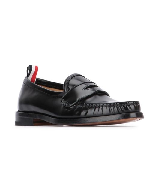 Thom Browne Black Loafers