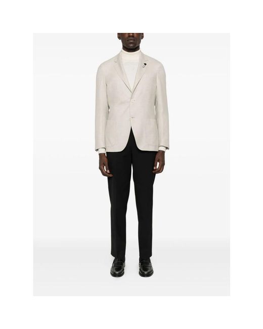 Lardini White Blazers for men