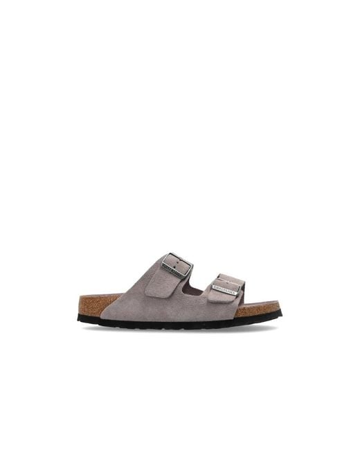Birkenstock Brown Sliders