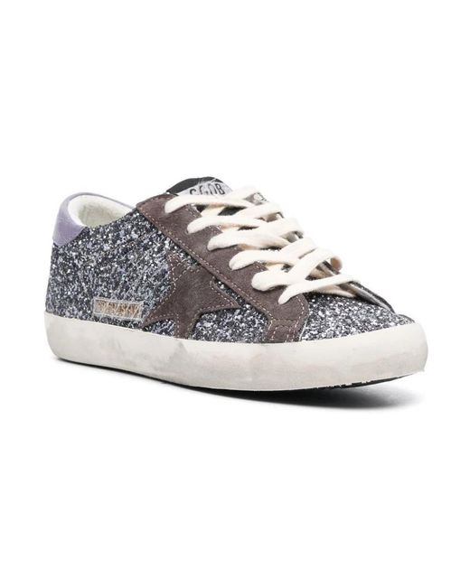 Golden Goose Deluxe Brand Gray Sneakers