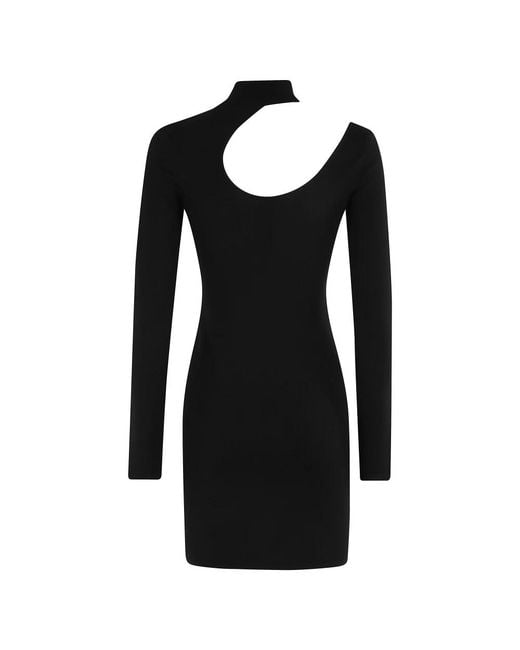 FEDERICA TOSI Black Knitted Dresses