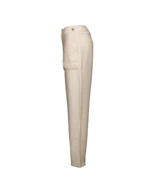 Munthe Natural Wide Trousers