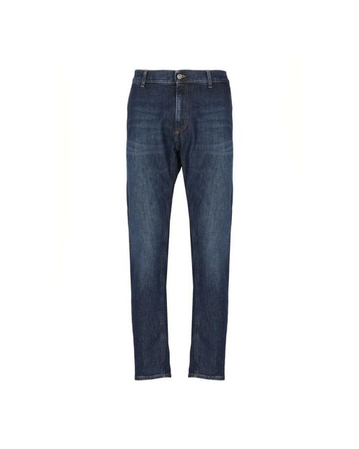 Dondup Blue Loose Fit Jeans for men