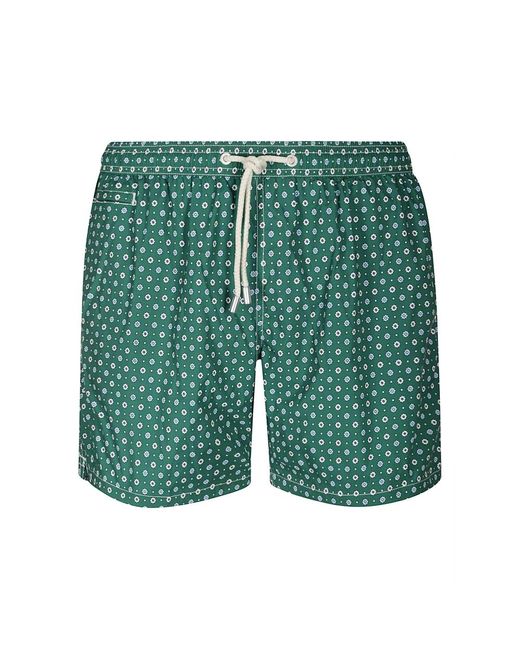 Mc2 Saint Barth Stretch-Badeanzug Mit Seitentaschen in Green für Herren