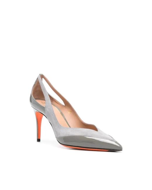 Santoni Pink Pumps