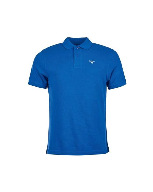 Barbour Polo's in het Blue voor heren