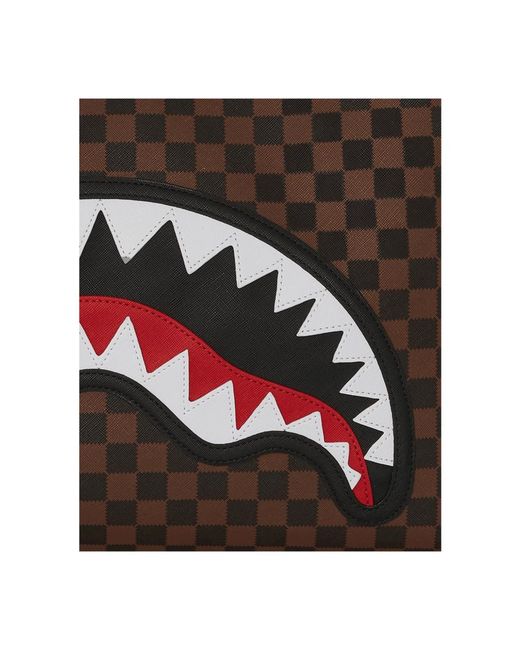Sprayground Black Shopping Bags for men