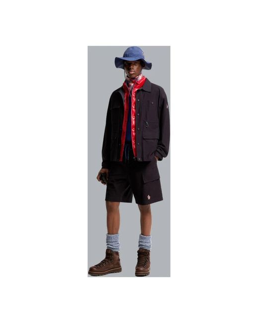 Moncler Blue Casual Shorts for men