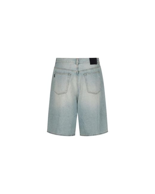 Haikure Gray Denim Shorts for men