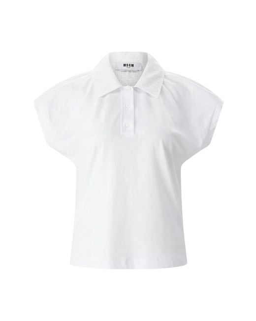 MSGM White Blouses