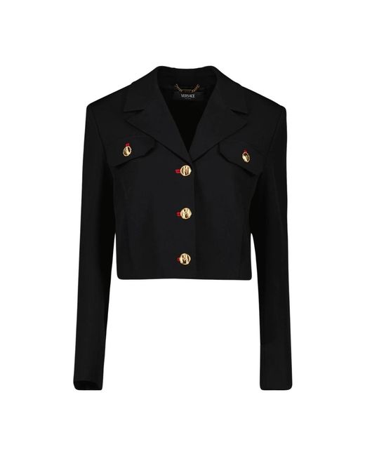Jackets > blazers Versace en coloris Black