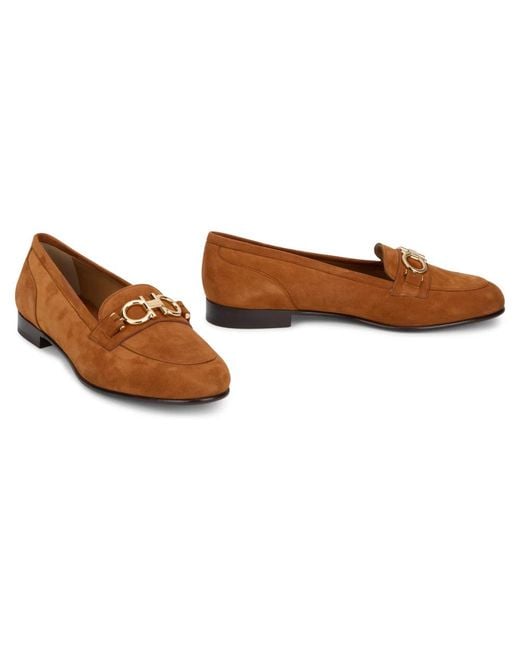 Ferragamo Brown Loafers