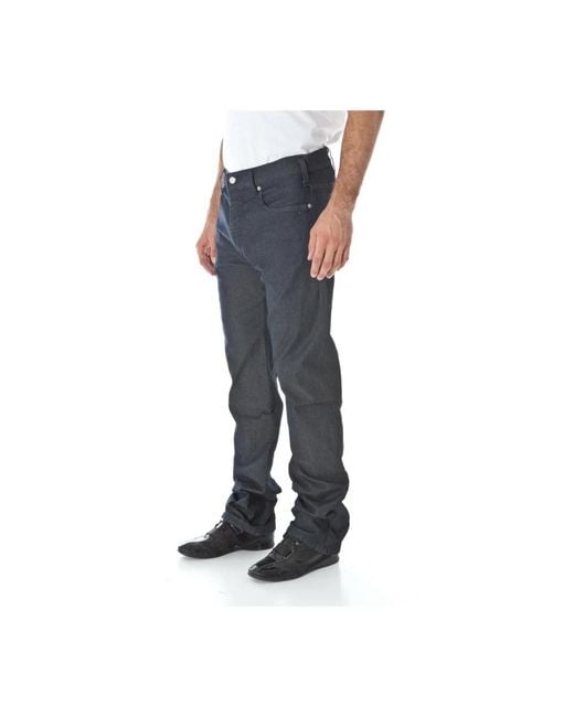 Armani Jeans Blue Straight Fit Jeans for men
