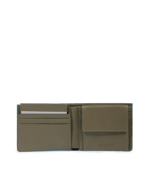 Piquadro Green Wallets & Cardholders for men
