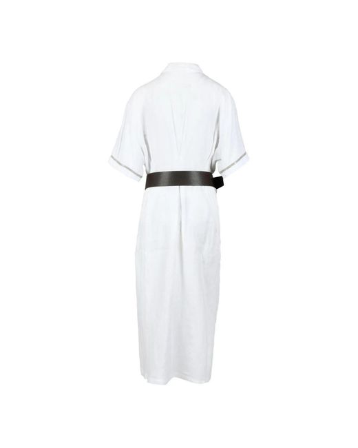 Fabiana Filippi White Shirt Dresses