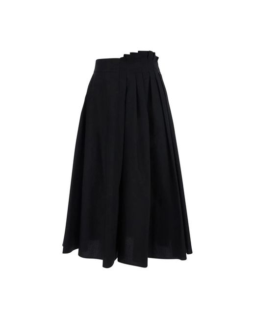 Midi Skirts di MSGM in Black