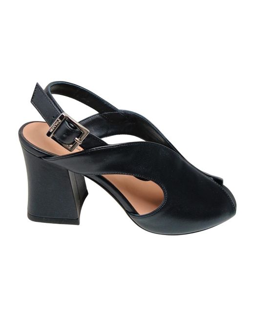 Pollini Blue Sandali Nappa