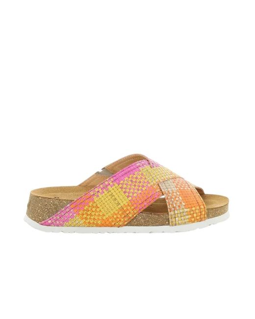 Think! Schoenen ,Oranje ,Gele Damesschoenen Koak in het Pink
