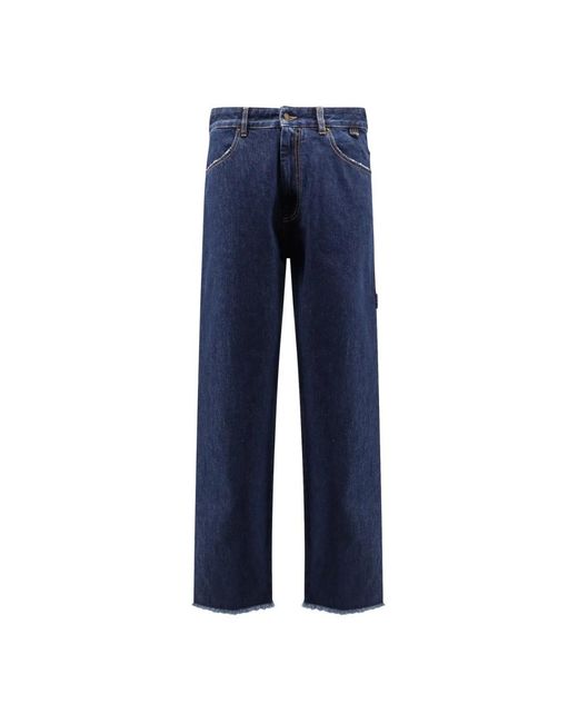 DARKPARK Blue Straight Fit Jeans for men