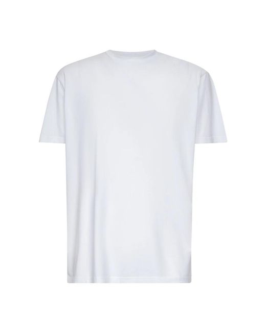 D4.0 White T-Shirts for men