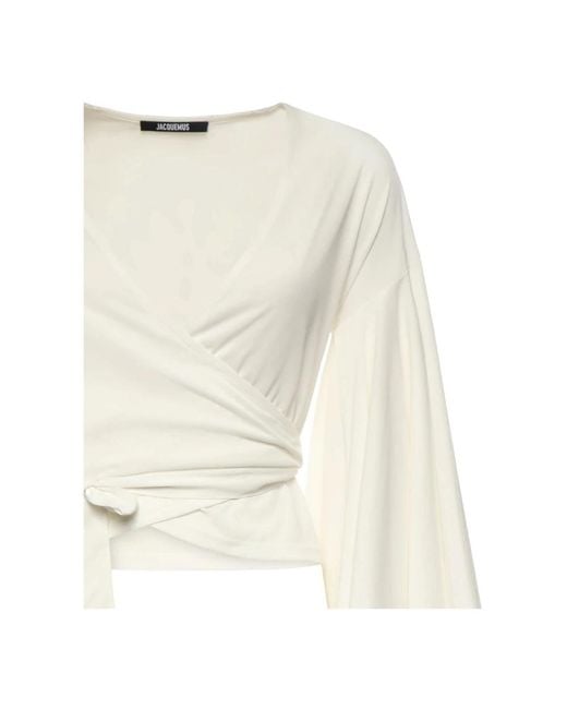 Blouses Jacquemus de color Natural