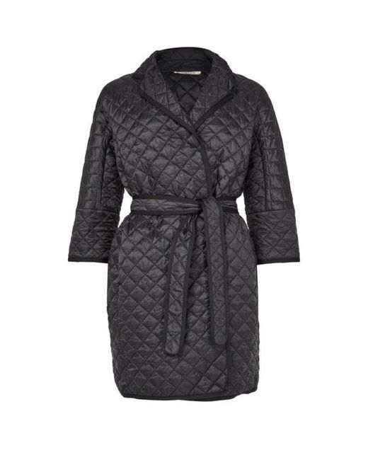 Max Mara Black Belted Coats