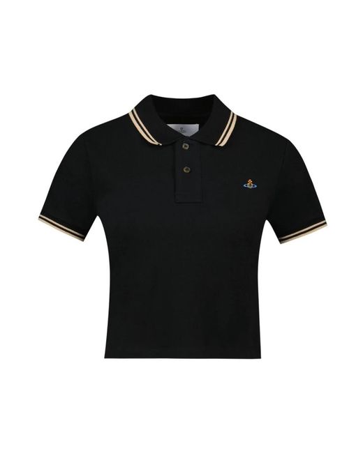 Vivienne Westwood Black Polo Shirts