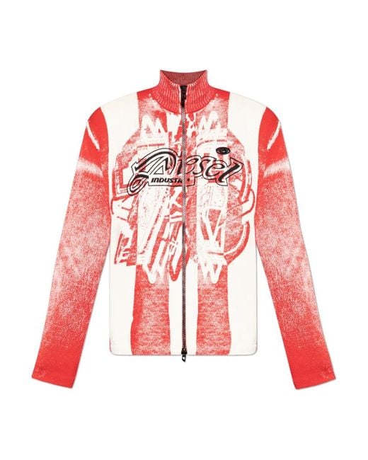 Cardigans DIESEL de hombre de color Red