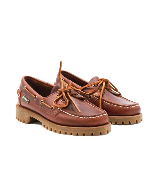 Sebago Brown Boat Shoes