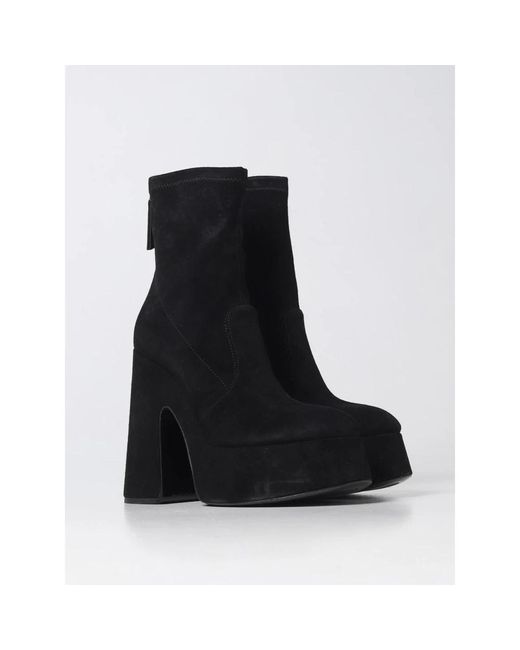 Vic Matié Black Heeled Boots