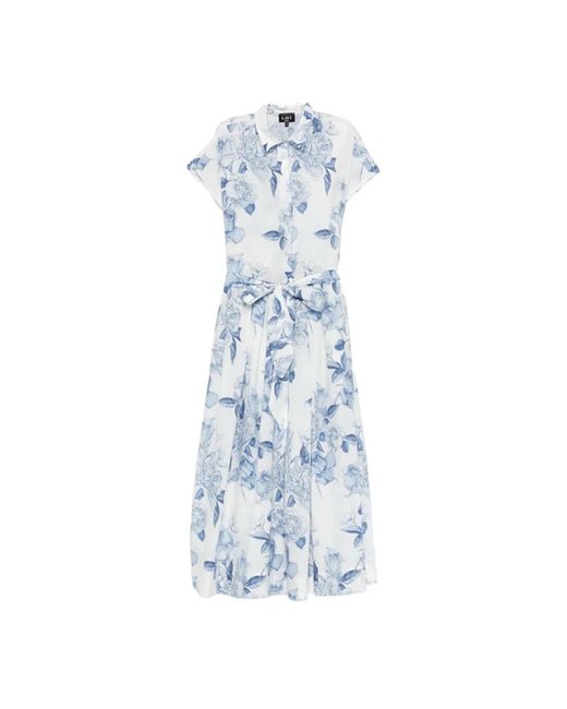 Lavi Blue Midi Dresses