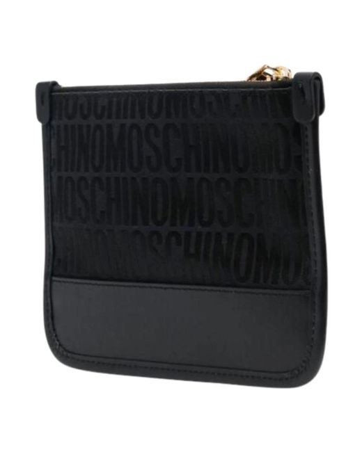 Moschino Black Clutches for men