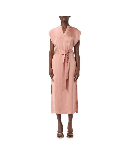 Midi Dresses Twinset de color Red