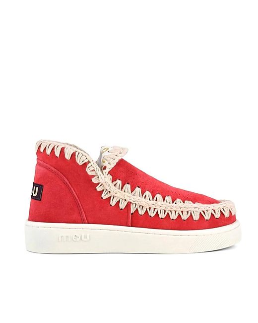 Mou Red Winter Boots