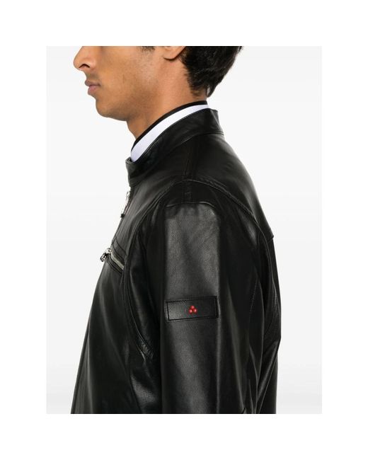 Leather Jackets Peuterey pour homme en coloris Black