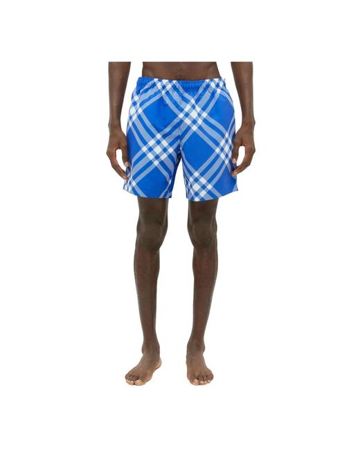 Swimwear > beachwear Burberry pour homme en coloris Blue